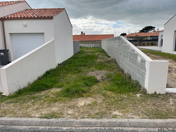 Terrain à batir - Libre de constructeur- Saint HILAIRE DE RIEZ