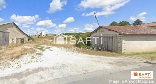 Ancien chai à réhabiliter sur terrain de 3400m²