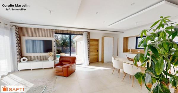 Posez vos valises dans un havre de lumière : 120 m² de pur design en bout d'impasse