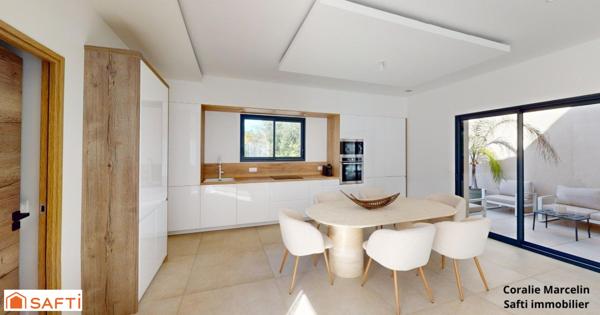 Posez vos valises dans un havre de lumière : 120 m² de pur design en bout d'impasse