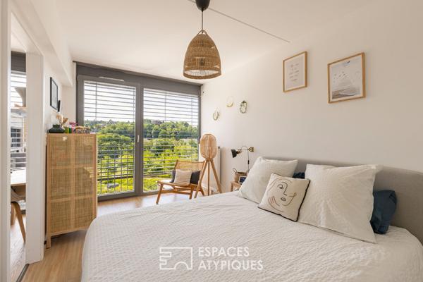 Loft contemporain avec terrasse et rooftop quartier Fonderie