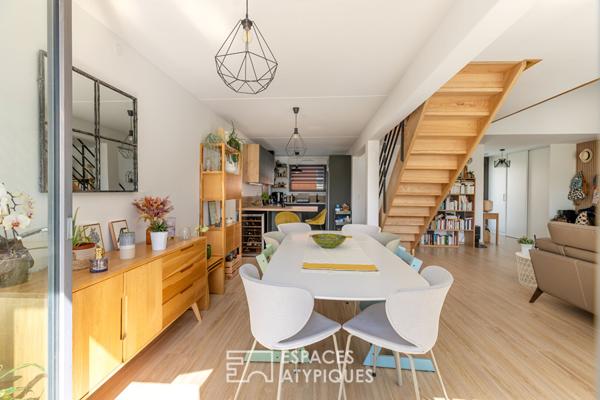 Loft contemporain avec terrasse et rooftop quartier Fonderie