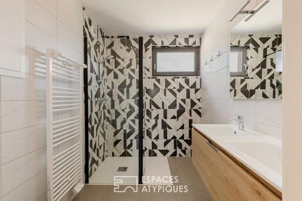 Loft contemporain avec terrasse et rooftop quartier Fonderie