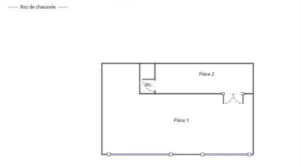 Location Fonds de commerce 2 pièces 44 m2 à Manosque