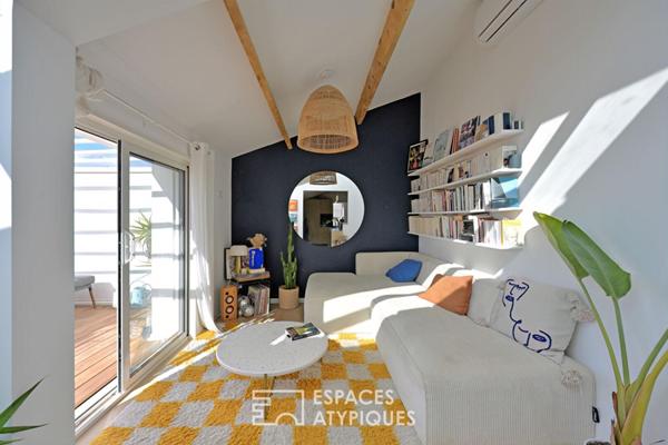 Duplex suspendu entre ciel et mer à Carnon-Plage