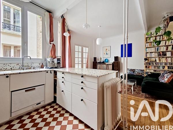 Appartement à vendre 3 pièces 54,03 m² Paris 19