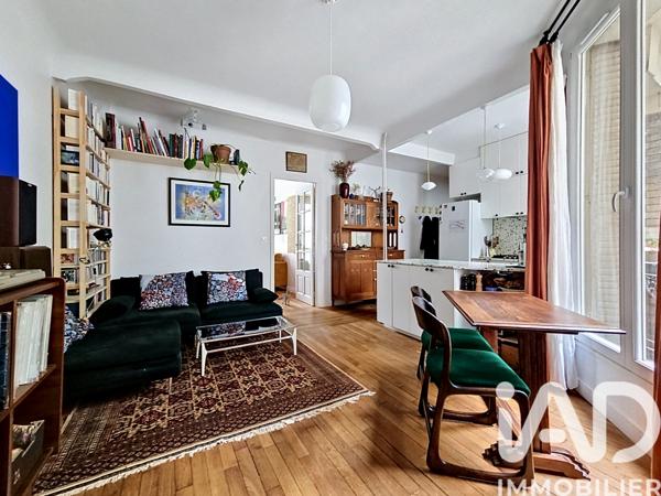 Appartement à vendre 3 pièces 54,03 m² Paris 19