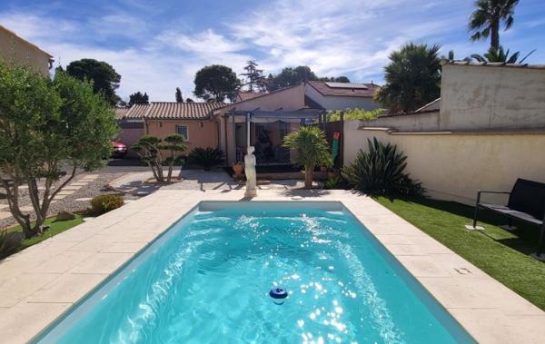 Vente Villa de plain pieds avec piscine Portiragnes