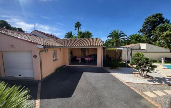 Vente Villa de plain pieds avec piscine Portiragnes