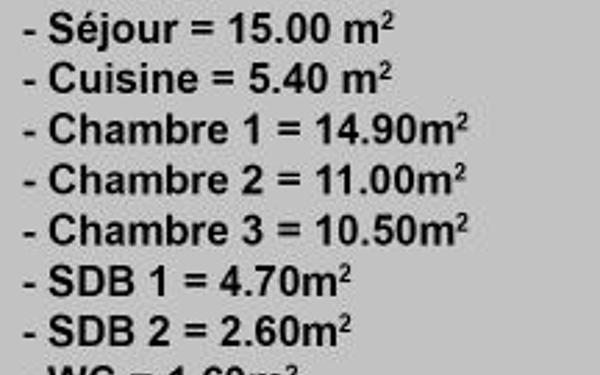 Appartement à vendre    4 pièces • 75 m2 La Ferté-Alais