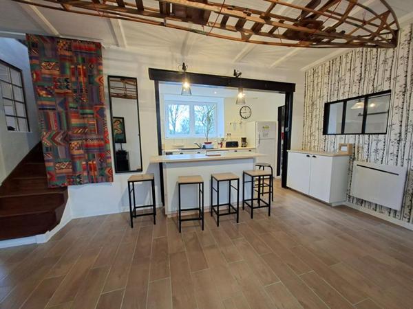 Maison familiale avec piscine à vendre a Plestin-les-Grèves