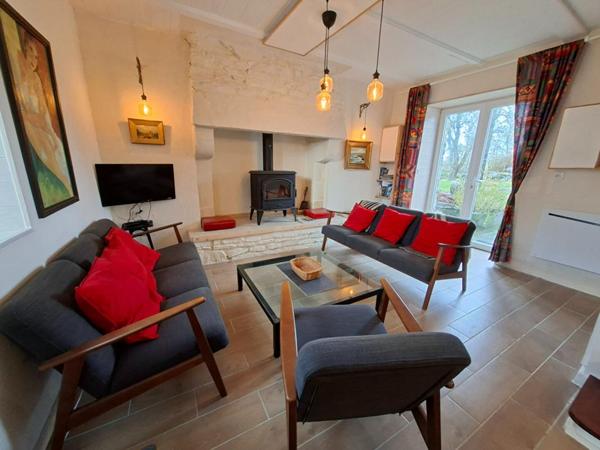 Maison familiale avec piscine à vendre a Plestin-les-Grèves
