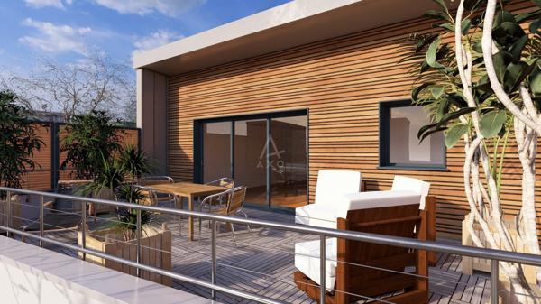 Appartement toit terrasse.