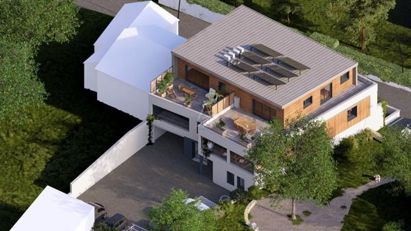 Appartement toit terrasse.
