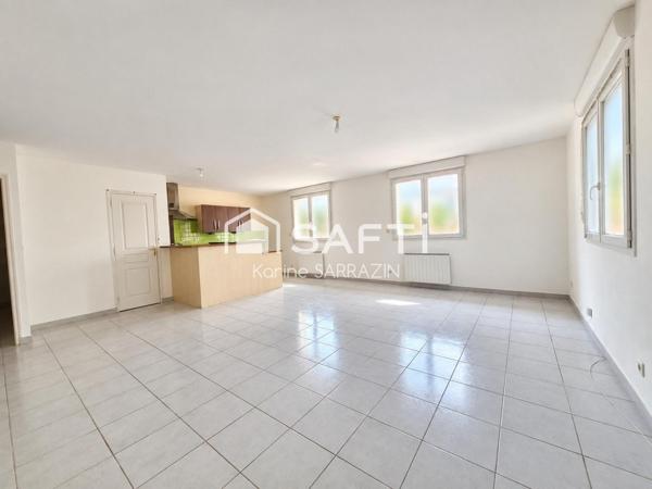 T3 lumineux de 72m² en centre ville d'Avranches