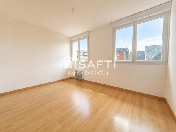 T3 lumineux de 72m² en centre ville d'Avranches
