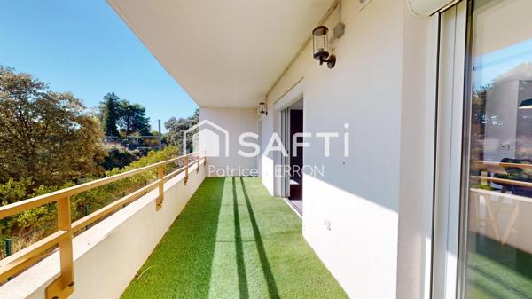 Lumineux T3 avec terrasse plein sud