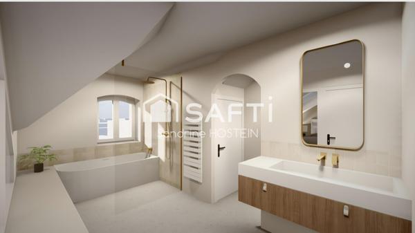 Maison 300m2 avec 3 plateaux à aménager