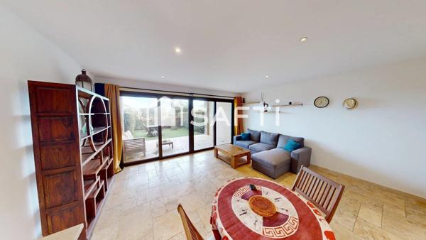 Appartement 3 pièces avec terrasse et jardin