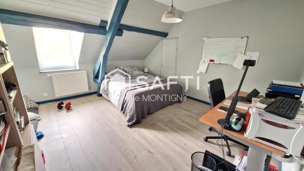 Maison ancienne traditionnelle de 186m2 - 6 chambres - Terrain 724m2