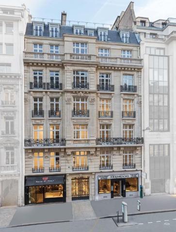 Bureau indépendant à louer Paris 8 terrasse privative et hall d accueil