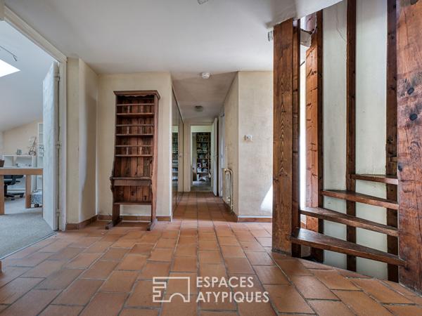 Maison d’architecte des années 1970, au coeur d’un écrin de verdure à Briis-sous- Forges