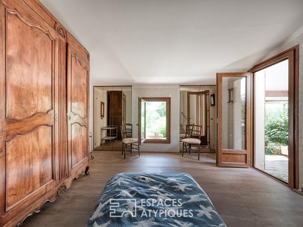 Maison d’architecte des années 1970, au coeur d’un écrin de verdure à Briis-sous- Forges