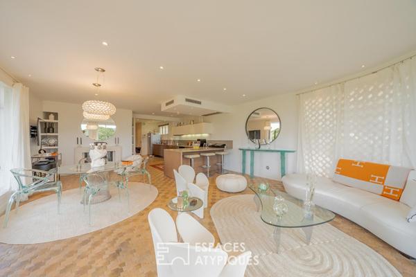 Appartement d’architecte moderniste, rooftop et vue mer