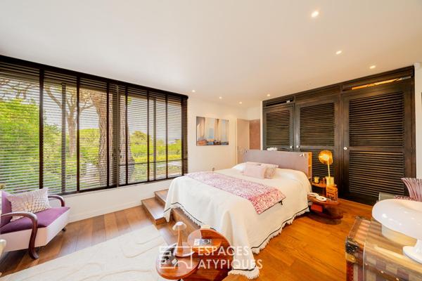 Appartement d’architecte moderniste, rooftop et vue mer