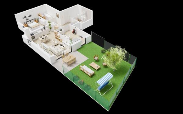 Appartement à vendre    3 pièces • 76,05 m2 Guilers