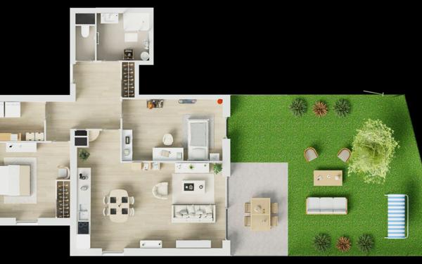 Appartement à vendre    3 pièces • 76,05 m2 Guilers