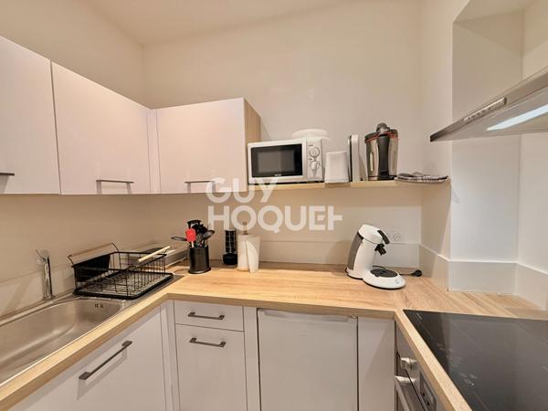 Grand studio T1 bis meublé avec coin cuisine et nuit séparé