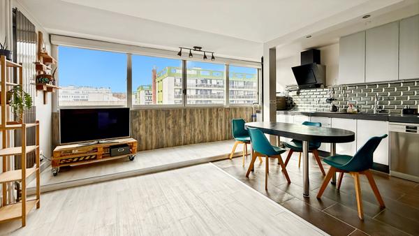 Boulogne-Billancourt ? Silly-Galliéni | Grand studio | 7? étage | Possibilité 2 pièces