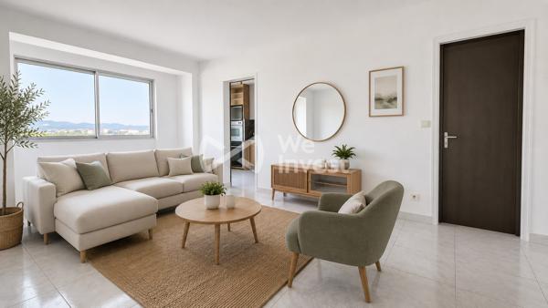 Grand T3/T4 lumineux de 71 m² – Dernier étage avec vue dégagée – Métro La Rose