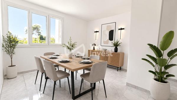 Grand T3/T4 lumineux de 71 m² – Dernier étage avec vue dégagée – Métro La Rose