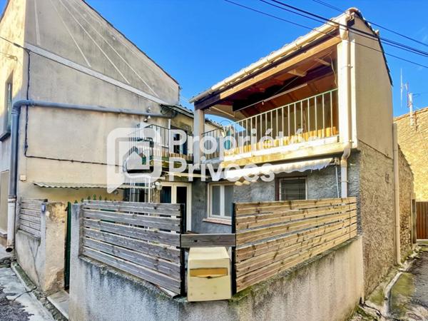 Maison de village 2 chambres avec cour et terrasse