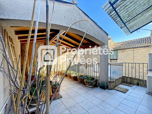 Maison de village 2 chambres avec cour et terrasse