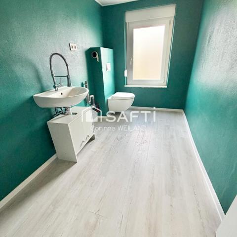 Maison 157 m²,  4 chambres de 20 m2, garage 2 voitures, sous-sol complet, terrain 905 m2