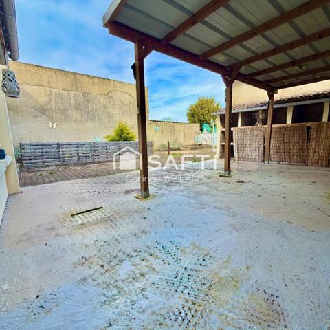 Maison 157 m²,  4 chambres de 20 m2, garage 2 voitures, sous-sol complet, terrain 905 m2