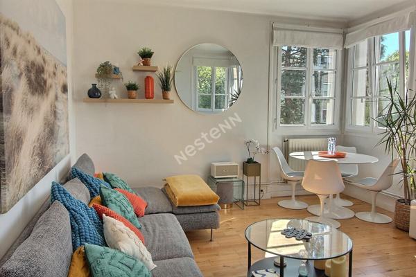 Suresnes - Appartement 2 pièces lumineux rénové avec cave