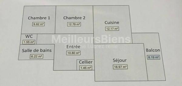 AUCH Centre-ville - T3 lumineux de 73m2 avec balcon et ascenseur