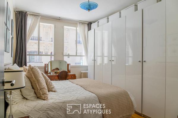Appartement traversant avec terrasse et jardin