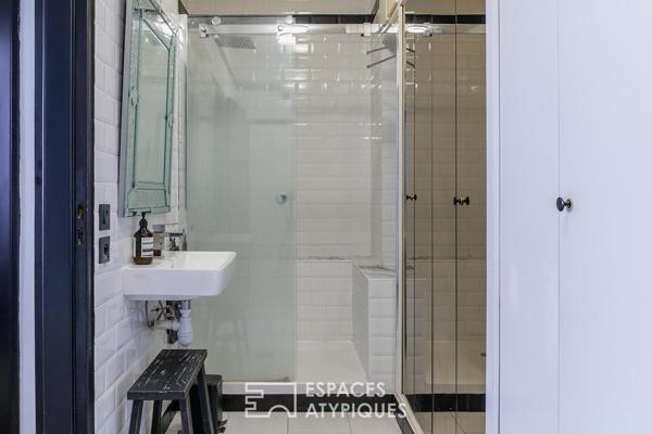 Appartement traversant avec terrasse et jardin