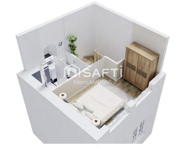 Duplex T2 - Esprit maison - Hyper centre Libourne