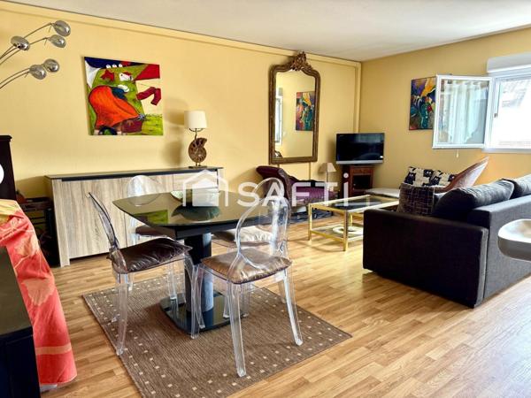 Appartement 3 pièces - 77 m² - Proche collège Cassignol - DPE B - Climatisation