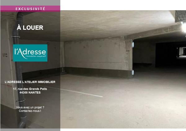 Location place de parking - PONT DU CENS - PETIT PORT