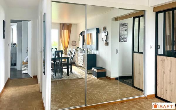 Rue Albert 1er. 101 m2. Garage ind fermé. Cave