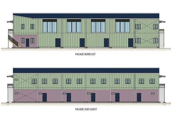Dpt Guyane (973), à louer REMIRE-MONTJOLY local entrepôt de 863 m² avec mezzanine
