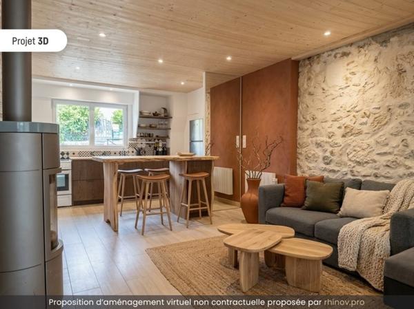 Maison à vendre |                                       Cenon |                                        3 pièces  |  74 m²