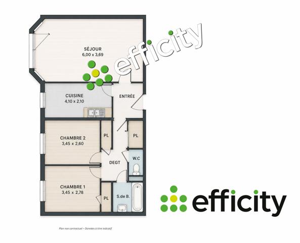 Appartement
         3 pièces
        - 67 m² Exclusivité 179 000 € *